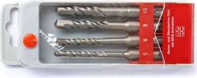 Produktbild von TrendLine SDS-Plus Beton- und Steinbohrer Set 4-teilig Ø 5 - 10 mm
