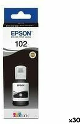 Produktbild von Epson Tintenflasche 102 Schwarz C13T03R140 127ml
