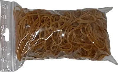 Produktbild von 100 g Gummiringe natur 50 mm Ø 1,5 x 1,5 mm breit