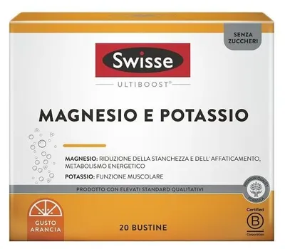 Produktbild von SWISSE ULTIBOOST Magnesium und Kalium, 20 Beutel