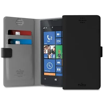 Image de Slide Universal Slim Wallet 360°Cases Black M