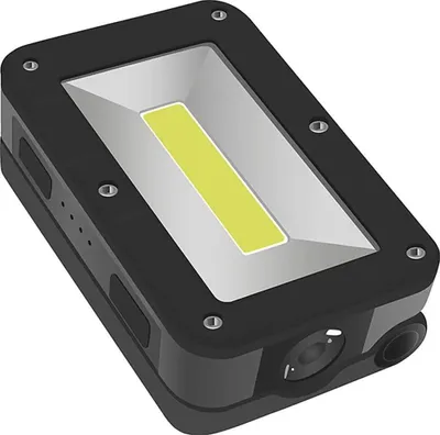 Produktbild von Hepoluz Wiederaufladbare Cob-projektor-led-taschenlampe 5w Silber  Silber One Size
