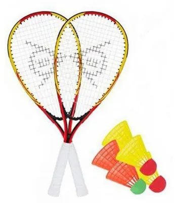 Produktbild von Dunlop - "Speed Badminton" Badminton Set PP7283 (Einheitsgröße) (Bunt)