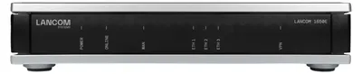 Produktbild von LANCOM 1650E, Ethernet-WAN, Gigabit Ethernet, DSL-WAN, Schwarz, Grau