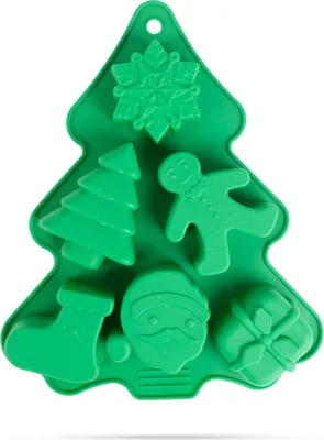 Immagine prodotto di Stampo da forno in silicone - Natale - 22 x 18,5 x 2,5 cm 1 pezzo [57273B].