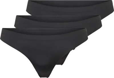 Zdjęcie produktu dla ONLY majtki stringi bezszwowe 3-pak majtki stringi w pasie ONLTRACY rozmiar: XS