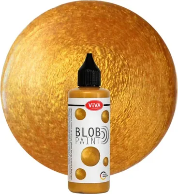 Produktbild von ViVA DECOR Blob Paint 90 ml gold-metallic