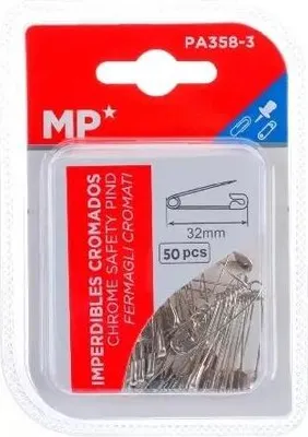Obrázok produktu pre Strieborné bezpečnostné špendlíky 32mmx50ks