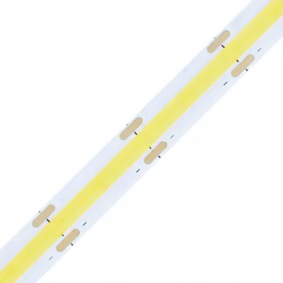 Zdjęcie produktu dla Taśma LED Pasek COB 24V 45W 2400LED NEON Zimna 8mm 5m