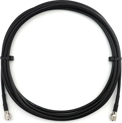 Immagine prodotto di cavo coassiale da Mini UHF maschio a Mini UHF maschio RG58 da 4 metri - prolunga Mini UHF a bassa perdita da 4 metri - cavo d'antenna PL per antenne radio CB radio HAM radio SWR radioamatoriale