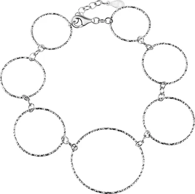 Produktbild von Celesta Silber Armband 925 Silber rhodiniert diamantiert