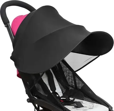 Produktbild von Kinderwagenzonnekap mit UV-Schutz und verstellbarer Konstruktion