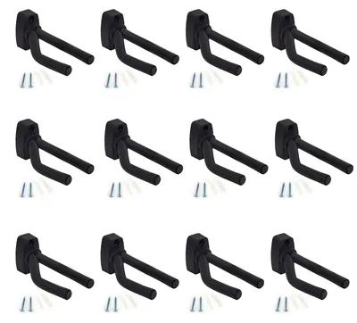 Imagen del producto de Soportes para colgar guitarras, juego de 12 unidades, color , para uso doméstico y en estudios