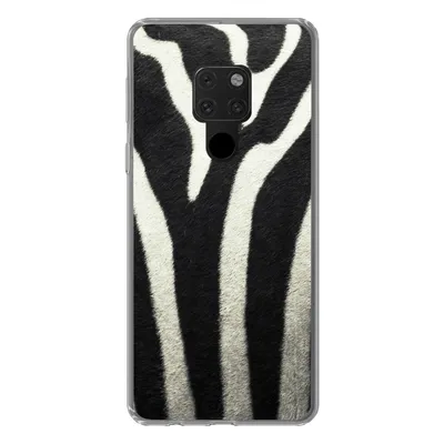 Produktbild von MuchoWow® Handyhülle Schutzhülle Hülle für Huawei P40 Lite Tiermuster - Zebra - Schwarz - Weiß Silikon Softcase Handy Hülle - Handy