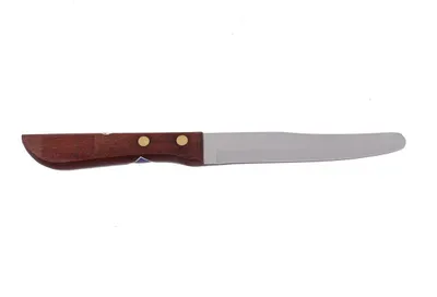 Produktbild von 056 Thailand Küchen-Messer mit Holzgriff 23 cm, Schäl Gemüse Messer rostfrei, AAF Nommel ®