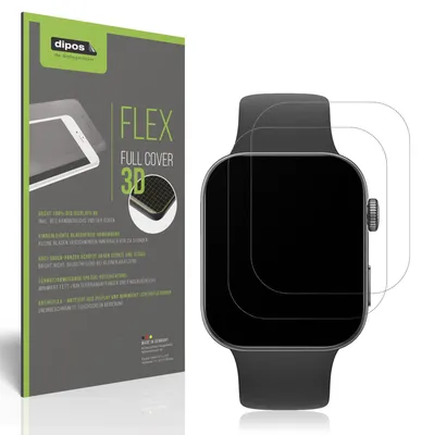 Produktbild von 2x Full Cover Schutzfolie matt für Huawei Watch Fit 4 Panzerfolie Anti-Shock