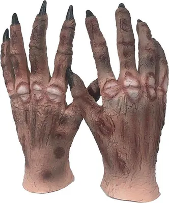 Productafbeelding van Realistische Mummie en Heks Handschoenen voor Halloween, Creepy Klauwen en Zombie Kostuum Accessoires, Perfect voor Feesten en Cosplay