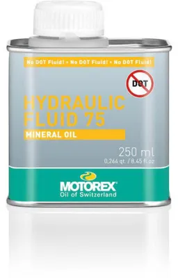 Produktbild von Motorex HYDRAULIC FLUID 75 Mineralöl Bremsflüssigkeit l - zuverlässige Hydrau....