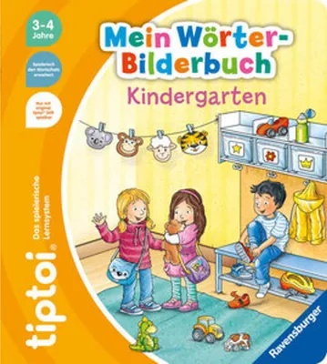 Produktbild von Ravensburger tiptoi® Mein Wörter-Bilderbuch Kindergarten