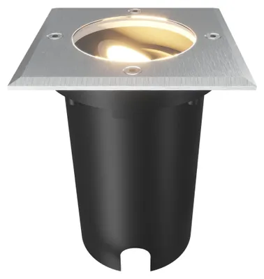 Produktbild von Ledvion LED Bodenstrahler Außen IP67 10W 230V GU10 quadratisch dimmbar