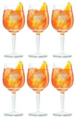 Obrázek produktu pro Sklenice Aperol Spritz 450 ml - 6 kusů