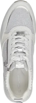 Produktbild von Tamaris Damen Sneaker mehrfarbig Reißverschluss 1-23732-41, Größe:38 EU, Farbe:Weiß
