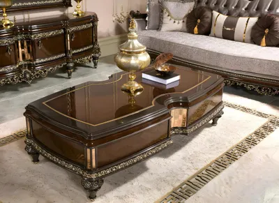 Productafbeelding van Houten salontafel in bruin, modern en stijlvol