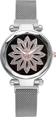 Image de Montre Magnétique OR-5079 Argenté pour Femmes - Élégance et Modernité KP5079