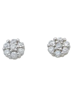 Produktbild von Miamar 01.1177 Damen Ohrstecker Silber Weiß