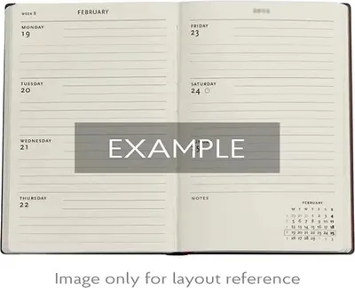 Immagine prodotto di Calendario libro mini 2026 First Folio Paperblanks