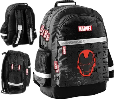 Produktbild von PASO Schulrucksack für Jungen Marvel Avengers Iron Man