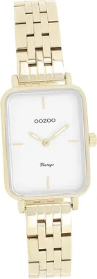 Produktbild von Oozoo Metall Damen Uhr Analog Quarzuhr Armband gold Vintage Series D2UOC20418