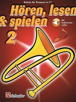 Produktbild von Hören, lesen & spielen 2 Posaune in C BC