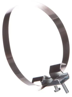 Image de Attache universelle pour tuyaux, modèle unique, plage de serrage 0-150 mm, dimensions 77,2/M8, référence /97700205/