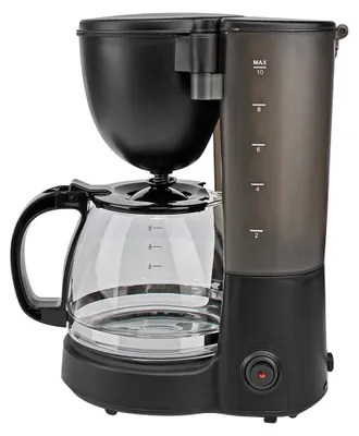 Produktbild von Butler, Filterkaffeemaschine 10 Tassen Warmhaltefunktion Auto-Off 750W, Schwarz
