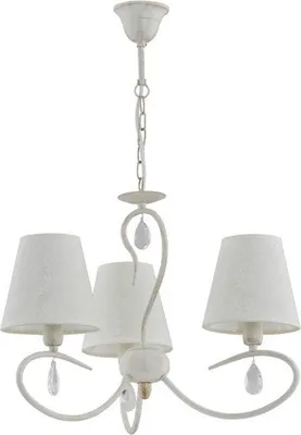Immagine prodotto di Lampadario BALI bianco 3xE14x10W in metallo, dimensioni: 70x50x50 cm, IP20, Alfa