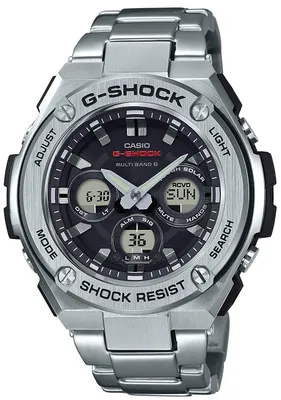 Productafbeelding van Casio-GST-W310D-1AER Casio G-SHOCK Solar Waveceptor herenhorloge