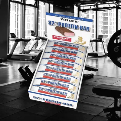 Produktbild von 32% Protein Bar (12x60g) Strawberry