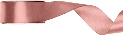 Image de Ruban cadeau en satin or rose 25m 38mm de large