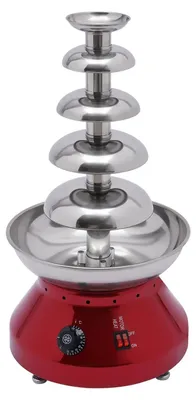 Immagine prodotto di Fontana di cioccolato - Fontana elettrica per fonduta - 5 livelli - 230 W - 220 V - Spina UE - Per matrimoni, feste, buffet