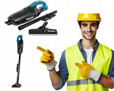Produktbild von Makita Dcl182Zb Autostaubsauger 18 V, Touch-Led, 2 Gangstufen