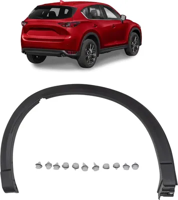 Produktbild von Kotflügelverbreiterung Radlaufleiste Rechts OEM KB7W51W50F, passend für Mazda CX-5 II KF 2017-2025, hinten, ABS-Kunststoff