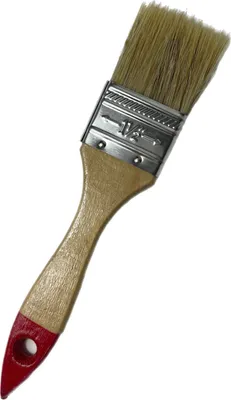 Obrázok produktu pre 1x Plochý štetec Čínske štetiny 38 mm Štetec na maľovanie Glazúry Maliarsky štetec