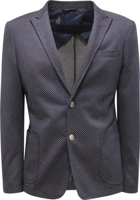 Productafbeelding van 6262AT jas voor heren, model "ITALIANS GENTLEMEN", blauw
