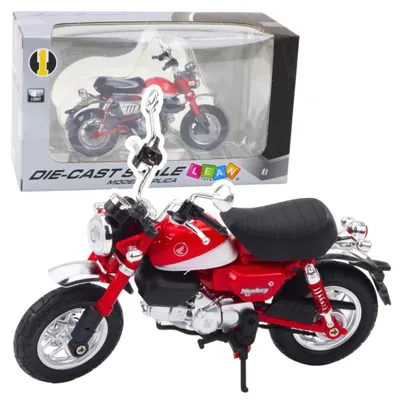 Immagine prodotto di Retro Classic Motorbike Metal Lights Red 1:12
