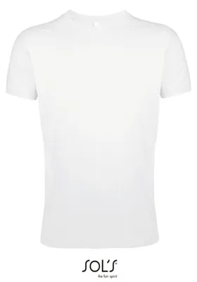 Produktbild von SOLs 00553 | Regent Fit Herren T-Shirt - Farbe: White - Größe: XXL