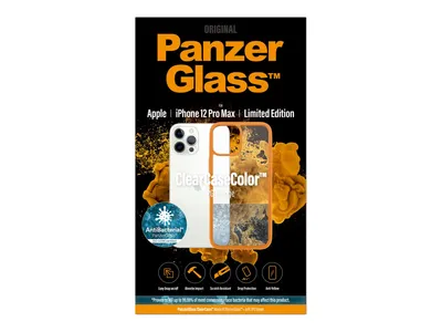 Produktbild von PanzerGlass ® ClearCaseColor™ iPhone 12 Pro Max - ® Orange Limited Edition, Cover, Apple, Apple - iPhone 12 Pro Max, Orange