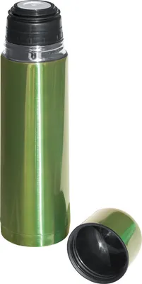 Produktbild von Edelstahl Isolierkanne / Thermosflasche / Thermoskanne / Farbe: apfelgrün