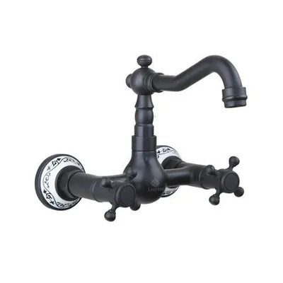 Produktbild von KORBWASSERHAHN im Retro-Stil SCHWARZ BERNARDINA LAUFERI