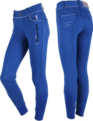 Produktbild von QHP Reithose Gizy Junior Kobaltbl 2019, QHP17_Gr.:140
